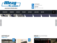 Tablet Screenshot of meag.se
